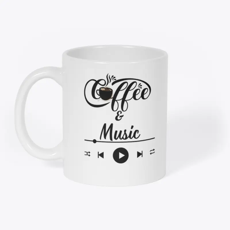 Coffee and Music Mug 