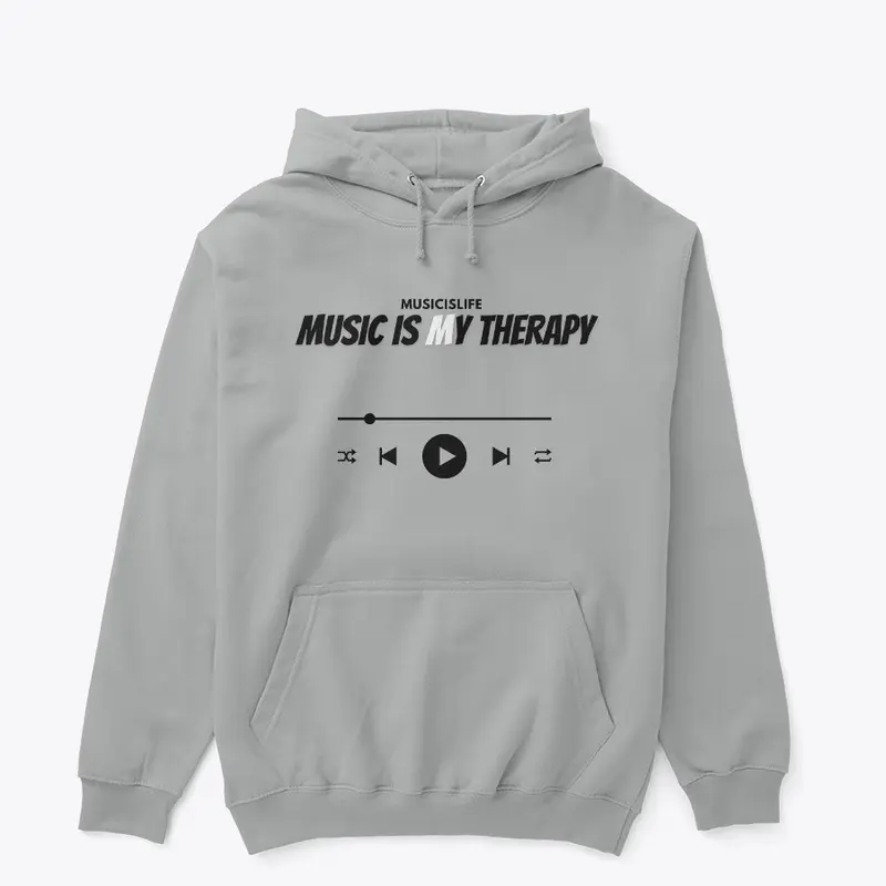 Music Is My Therapy Hoodie 