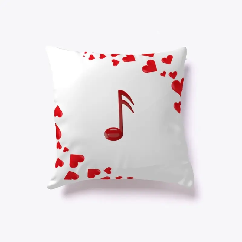 Music Note Pillow 