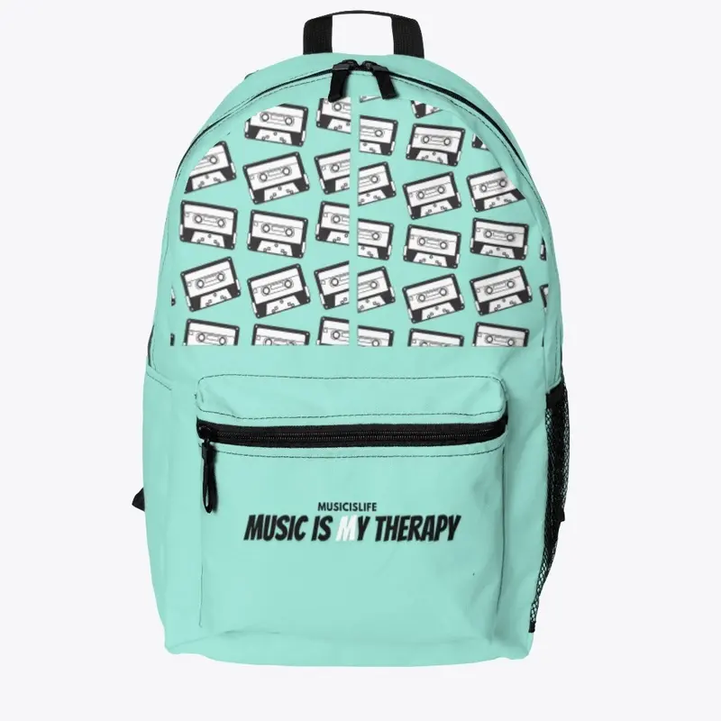 Music is My Therapy Backpack 